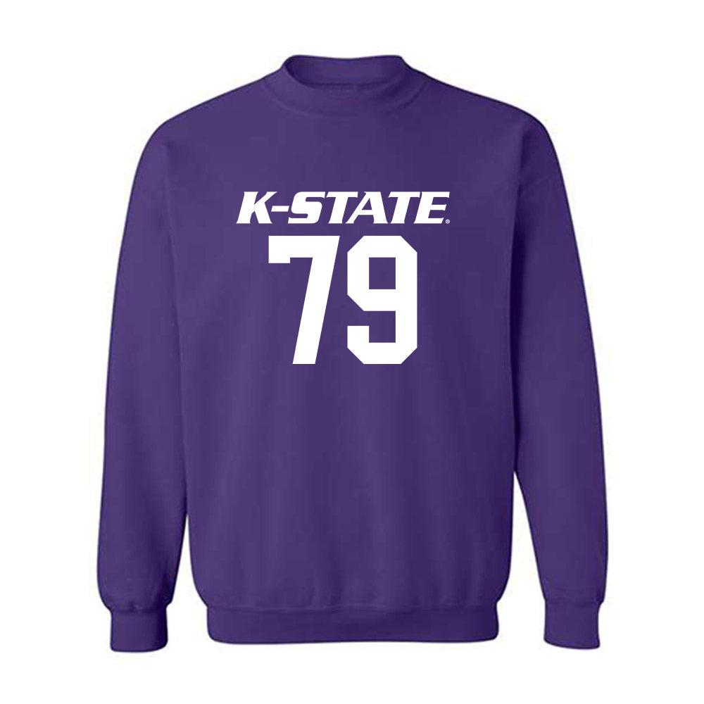 Kansas State - NCAA Football : Charlie Adams - Classic Shersey Crewneck Sweatshirt-0