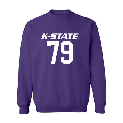 Kansas State - NCAA Football : Charlie Adams - Classic Shersey Crewneck Sweatshirt-0