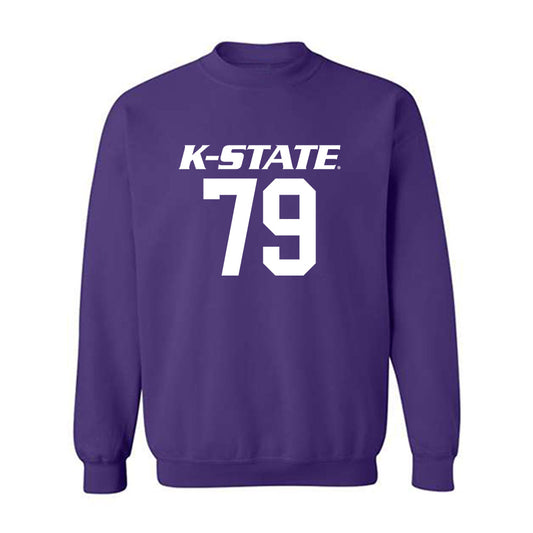 Kansas State - NCAA Football : Charlie Adams - Classic Shersey Crewneck Sweatshirt-0
