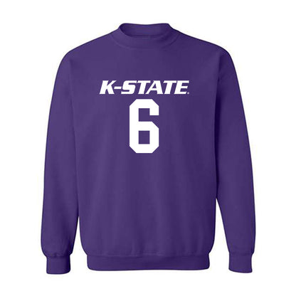 Kansas State - NCAA Football : Darien Whitaker - Classic Shersey Crewneck Sweatshirt-0