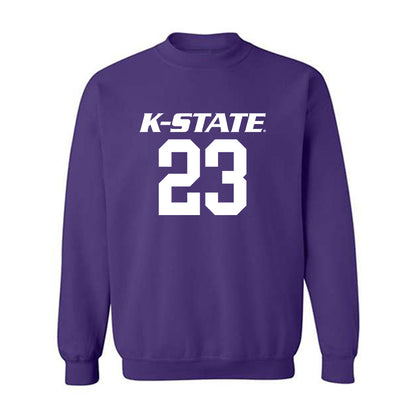 Kansas State - NCAA Women's Basketball : jordan speiser - Classic Shersey Crewneck Sweatshirt-0