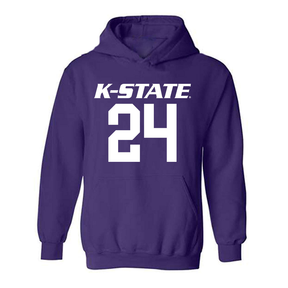 Kansas State - NCAA Football : Tanner West - Classic Shersey Hooded Sweatshirt-0