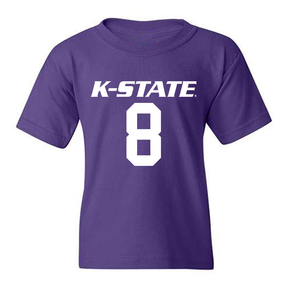 Kansas State - NCAA Football : Simon McClannan - Classic Shersey Youth T-Shirt-0