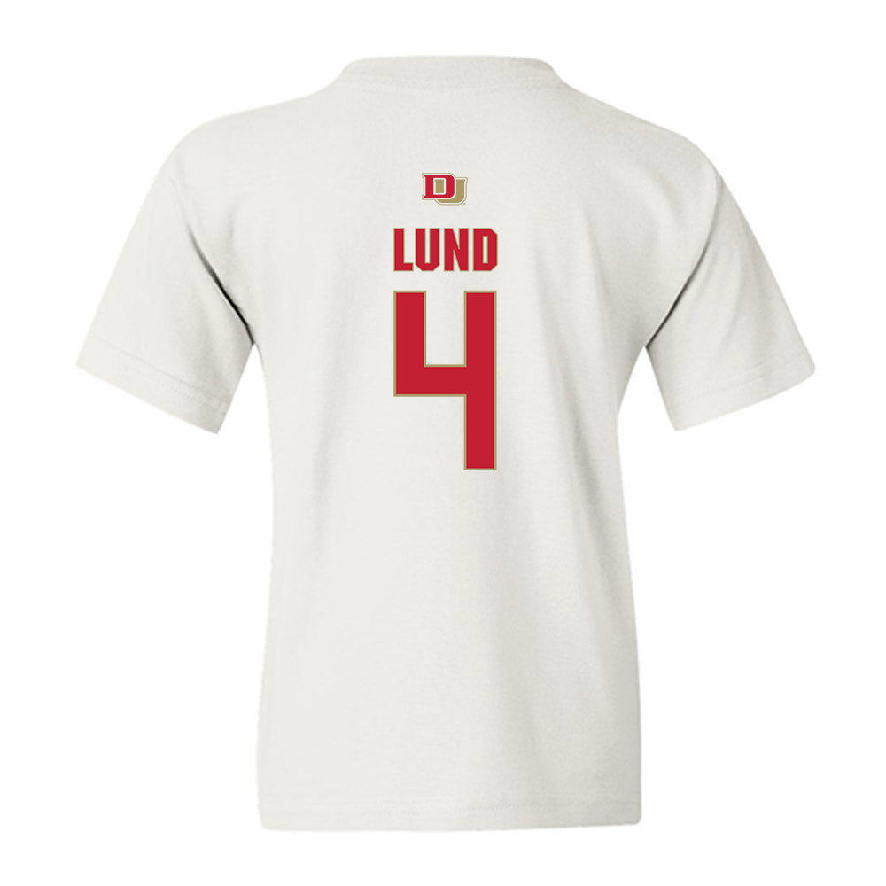 DU - NCAA Men's Soccer : Grant Lund - Classic Shersey Youth T-Shirt-1