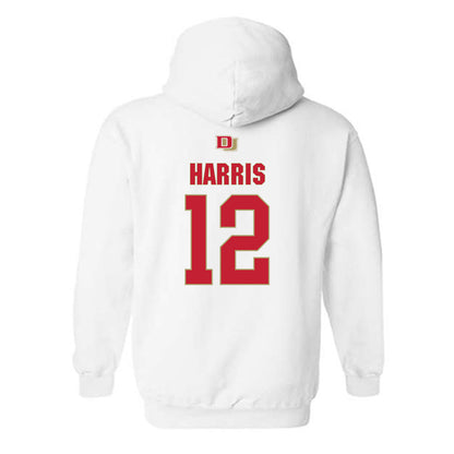 DU - NCAA Men's Ice Hockey : Samuel Harris - Classic Shersey Hooded Sweatshirt-1