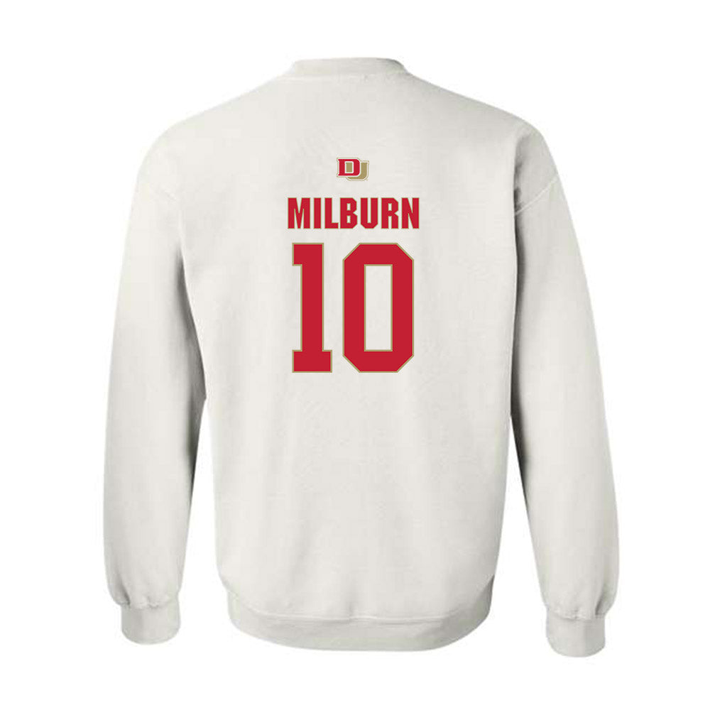 DU - NCAA Men's Ice Hockey : Brady Milburn - Classic Shersey Crewneck Sweatshirt-1
