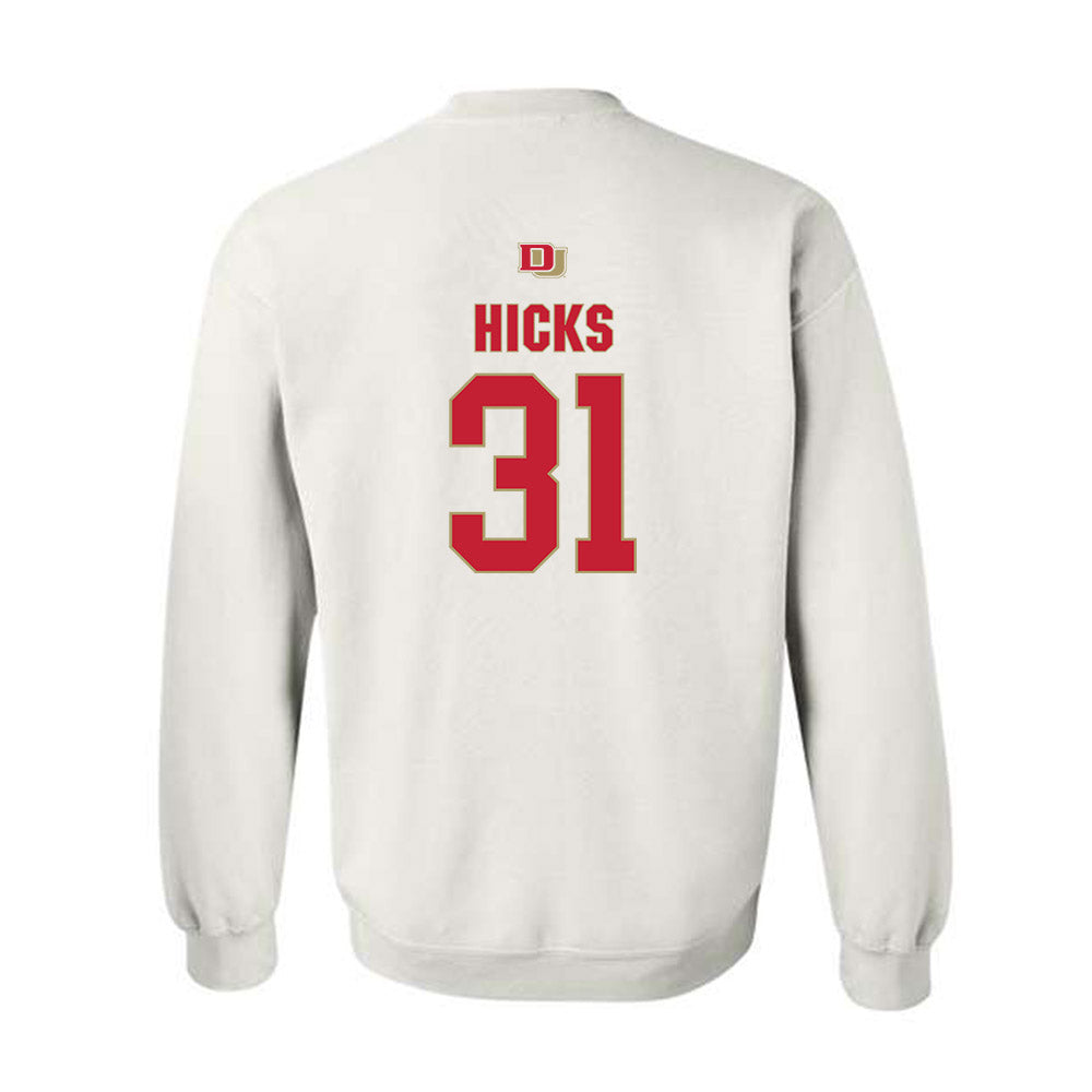 DU - NCAA Men's Ice Hockey : Johnny Hicks - Classic Shersey Crewneck Sweatshirt-1