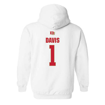 DU - NCAA Men's Lacrosse : Brody Davis - Classic Shersey Hooded Sweatshirt-1