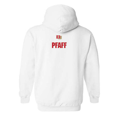 DU - NCAA Women's Swimming & Diving : Ava Pfaff - Classic Shersey Hooded Sweatshirt-1