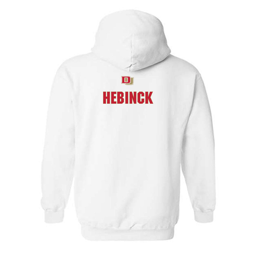 DU - NCAA Women's Gymnastics : Mia Hebinck - Classic Shersey Hooded Sweatshirt-1