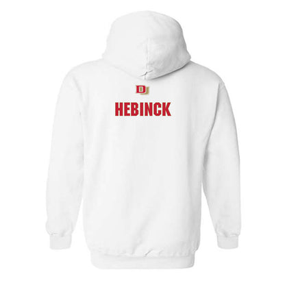 DU - NCAA Women's Gymnastics : Mia Hebinck - Classic Shersey Hooded Sweatshirt-1