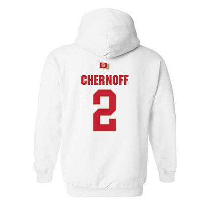 DU - NCAA Women's Lacrosse : Delaney Chernoff - Classic Shersey Hooded Sweatshirt-1