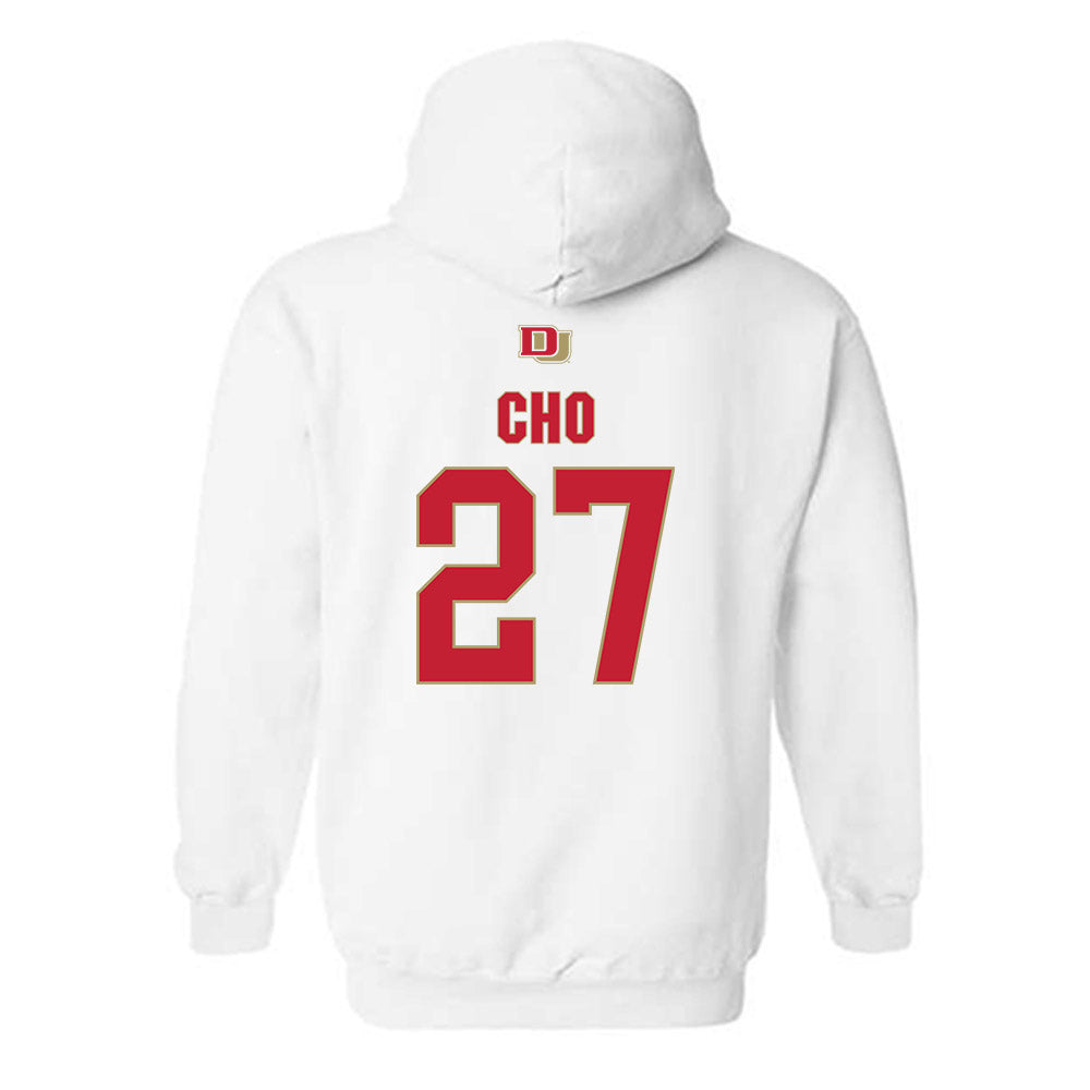 DU - NCAA Women's Lacrosse : Chelsea Cho - Classic Shersey Hooded Sweatshirt-1