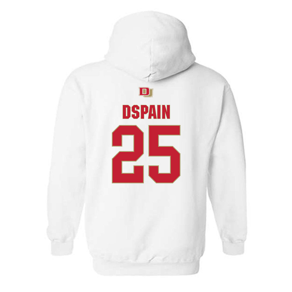 DU - NCAA Men's Lacrosse : Jack Dspain - Classic Shersey Hooded Sweatshirt-1