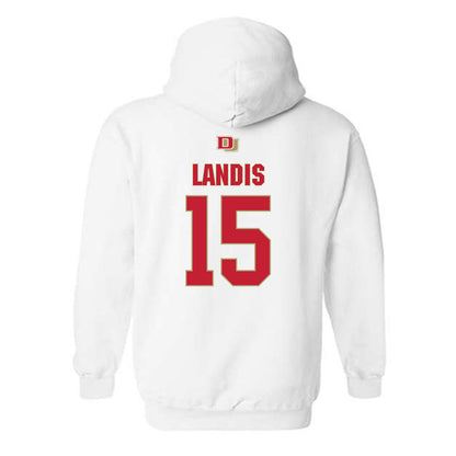DU - NCAA Women's Volleyball : Katelyn Landis - Classic Shersey Hooded Sweatshirt-1