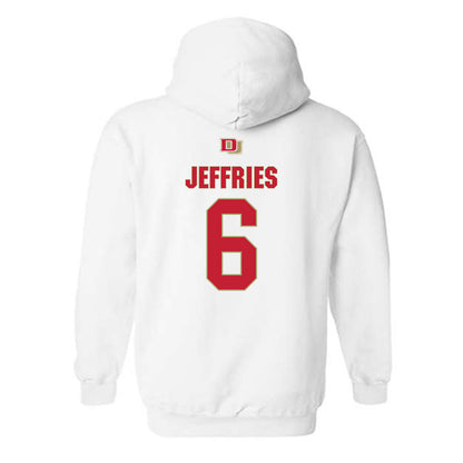 DU - NCAA Women's Soccer : Riley Jeffries - Classic Shersey Hooded Sweatshirt-1