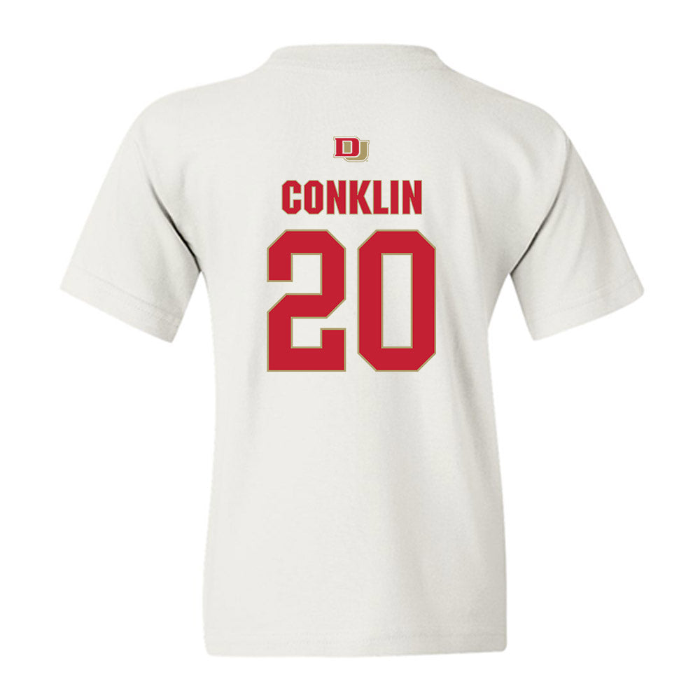 DU - NCAA Women's Volleyball : Abby Conklin - Classic Shersey Youth T-Shirt-1