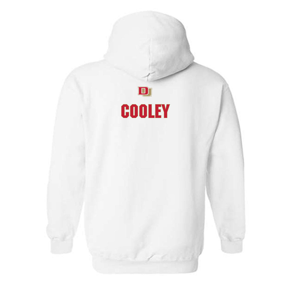DU - NCAA Women's Gymnastics : Cecilia Cooley - Classic Shersey Hooded Sweatshirt-1