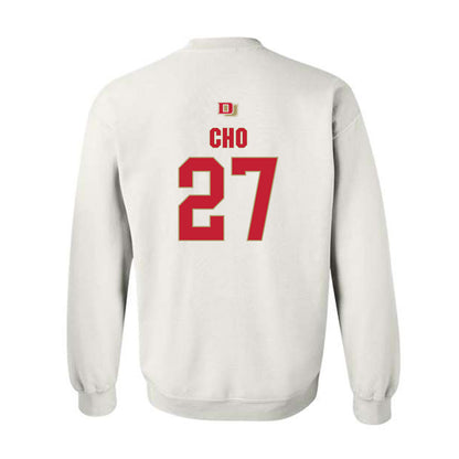 DU - NCAA Women's Lacrosse : Chelsea Cho - Classic Shersey Crewneck Sweatshirt-1