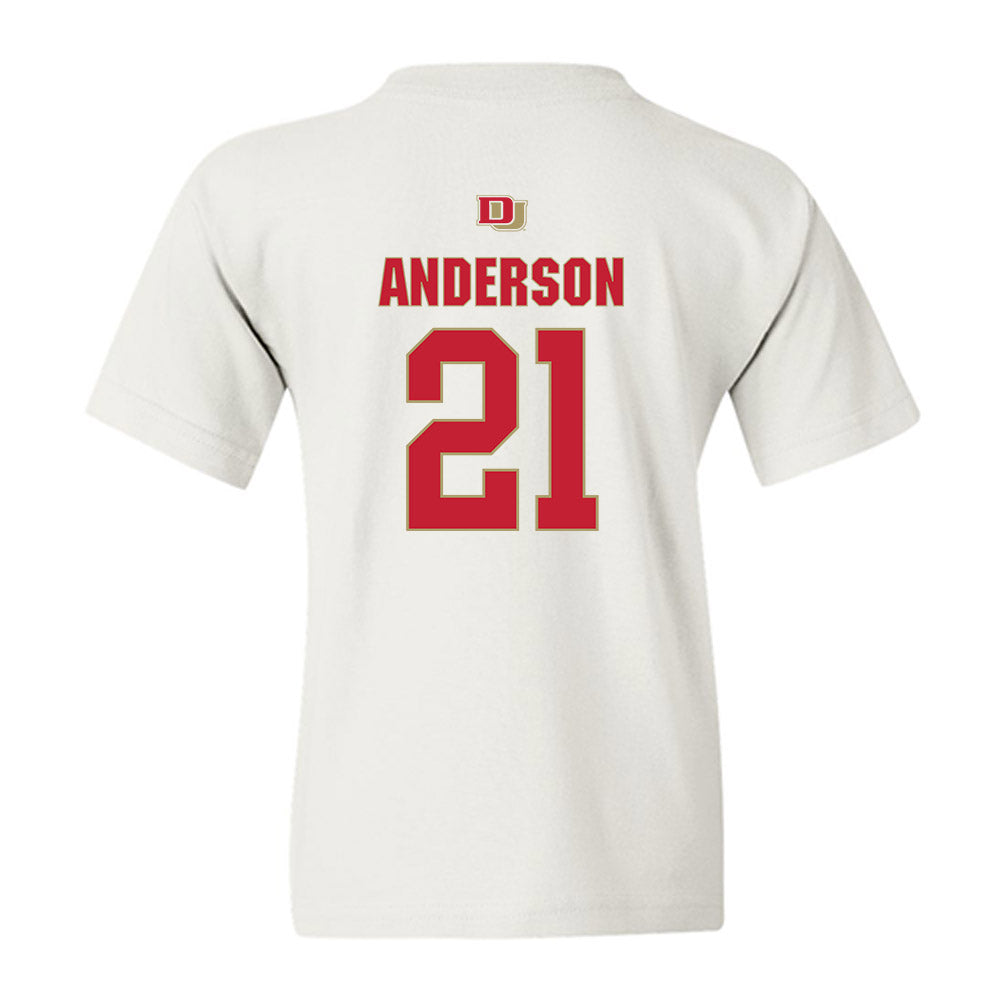DU - NCAA Men's Ice Hockey : Kent Anderson - Classic Shersey Youth T-Shirt-1