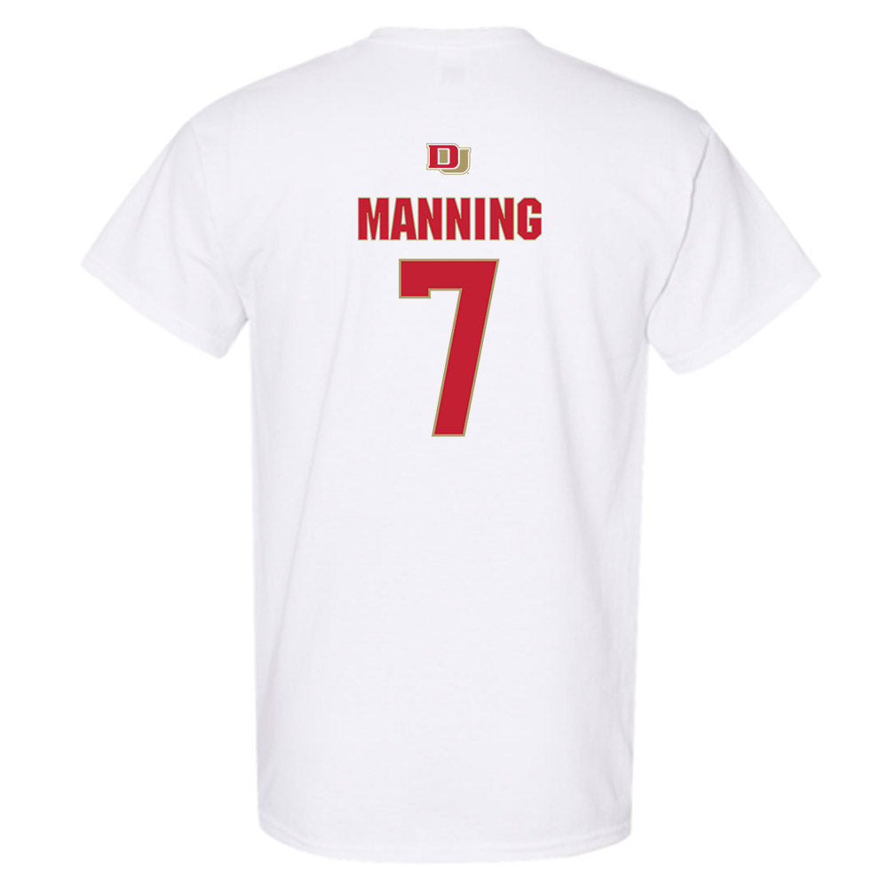 DU - NCAA Men's Lacrosse : Noah Manning - Classic Shersey T-Shirt-1