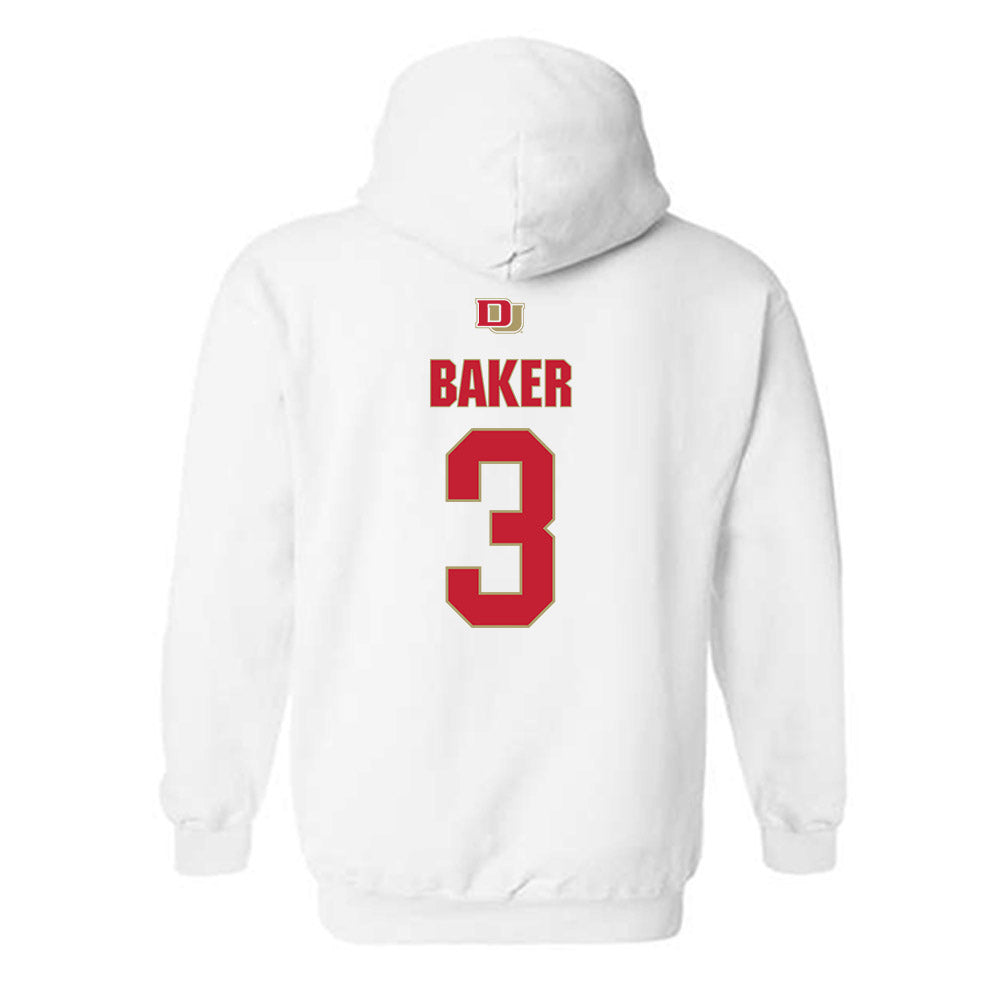 DU - NCAA Women's Basketball : Tori Baker - Classic Shersey Hooded Sweatshirt-1