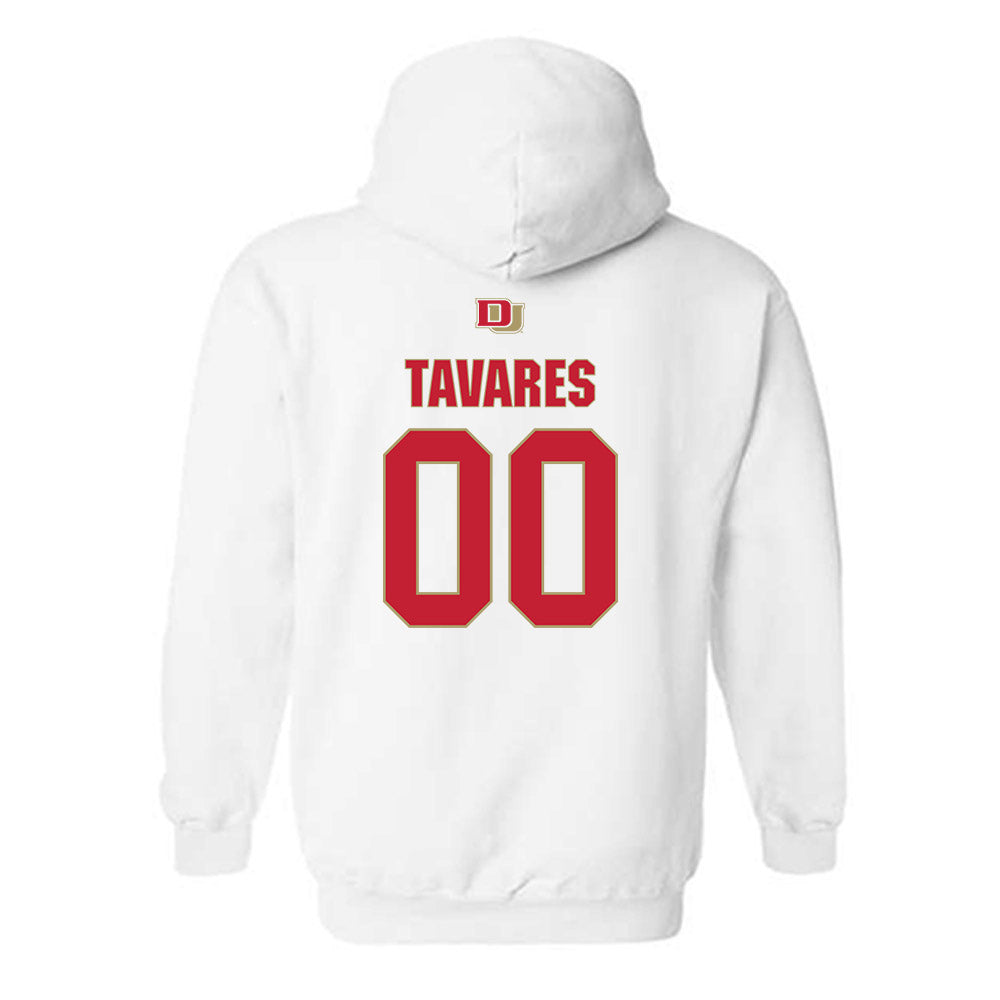DU - NCAA Men's Lacrosse : Justin Tavares - Classic Shersey Hooded Sweatshirt-1