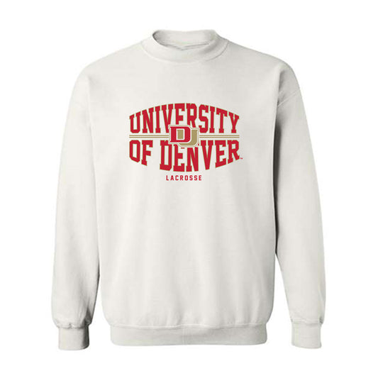 DU - NCAA Men's Lacrosse : Grant Ramsey - Classic Shersey Crewneck Sweatshirt-0