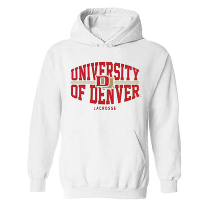 DU - NCAA Men's Lacrosse : Trey Digby - Classic Shersey Hooded Sweatshirt-0
