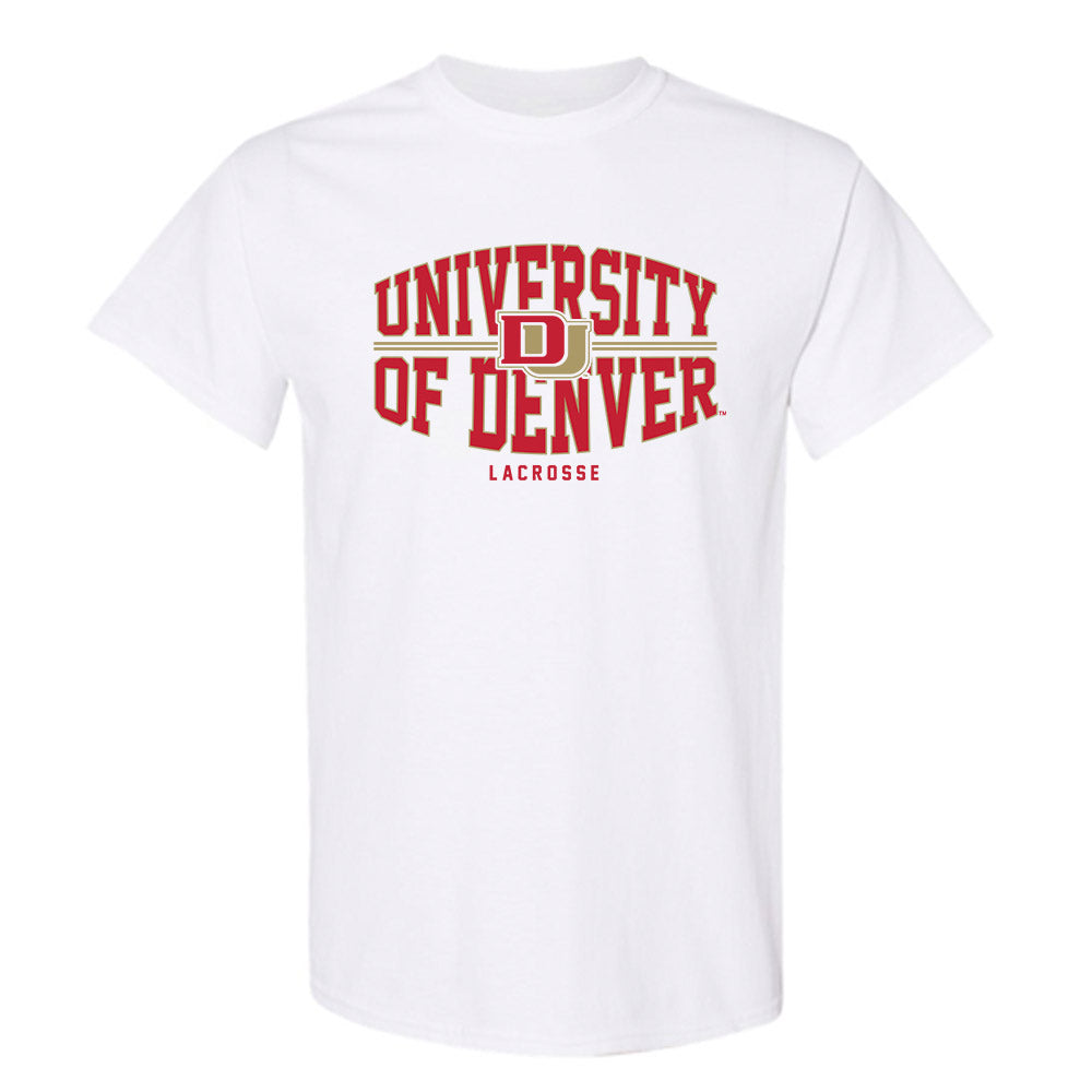 DU - NCAA Men's Lacrosse : Noah Manning - Classic Shersey T-Shirt-0