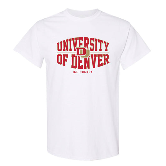 DU - NCAA Men's Ice Hockey : Jack Devine - Classic Shersey T-Shirt-0