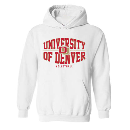 DU - NCAA Women's Volleyball : Katelyn Landis - Classic Shersey Hooded Sweatshirt-0