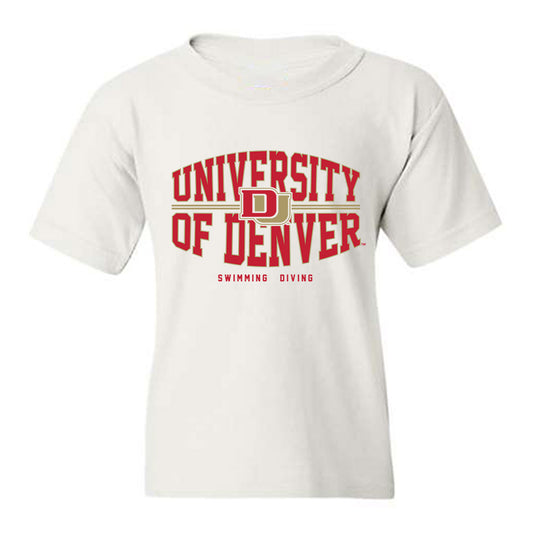 DU - NCAA Women's Swimming & Diving : Ava Pfaff - Classic Shersey Youth T-Shirt-0