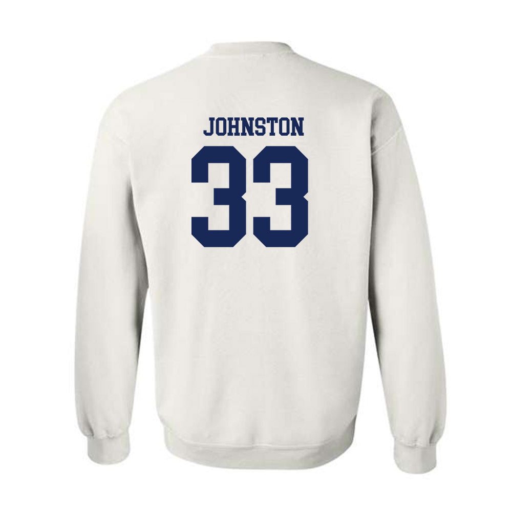 Marquette - NCAA Men's Basketball : Ethan Johnston - Generic Shersey Crewneck Sweatshirt-1