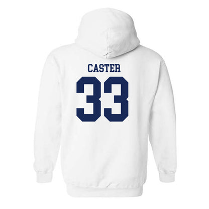 Marquette - NCAA Men's Lacrosse : Chandler Caster - Generic Shersey Hooded Sweatshirt-1