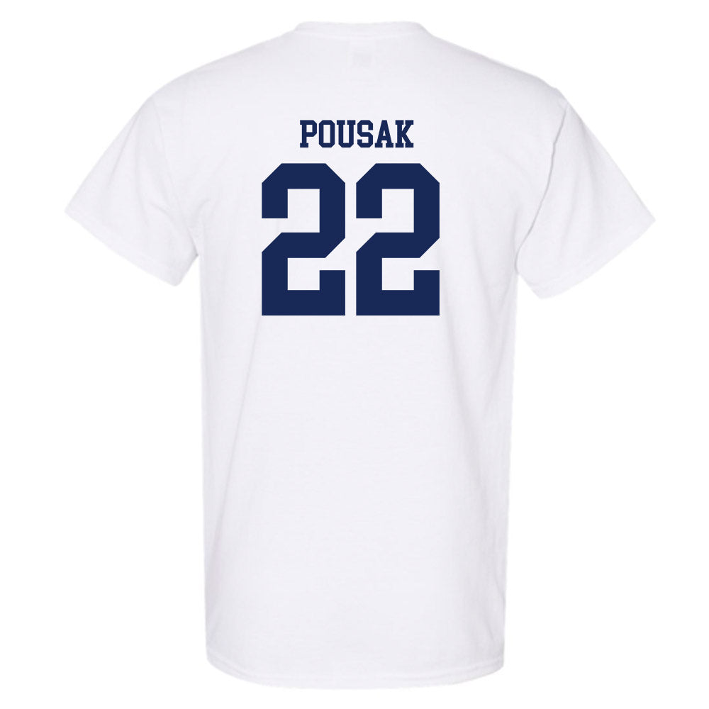 Marquette - NCAA Men's Lacrosse : Ben Pousak - Generic Shersey T-Shirt-1