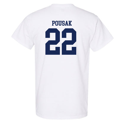 Marquette - NCAA Men's Lacrosse : Ben Pousak - Generic Shersey T-Shirt-1