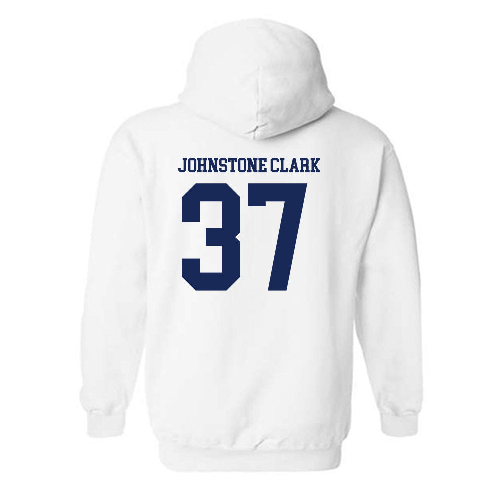 Marquette - NCAA Men's Lacrosse : Pierce Johnstone Clark - Generic Shersey Hooded Sweatshirt-1