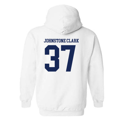 Marquette - NCAA Men's Lacrosse : Pierce Johnstone Clark - Generic Shersey Hooded Sweatshirt-1