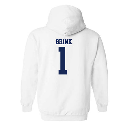 Marquette - NCAA Men's Soccer : Marten Brink - Generic Shersey Hooded Sweatshirt-1
