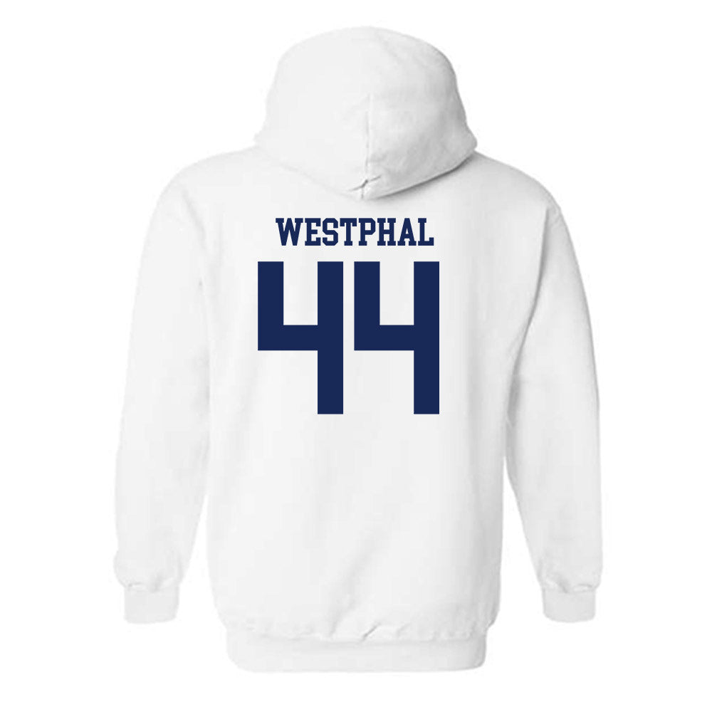 Marquette - NCAA Men's Lacrosse : Beau Westphal - Generic Shersey Hooded Sweatshirt-1