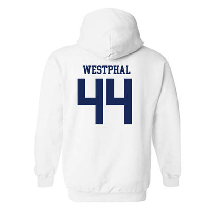 Marquette - NCAA Men's Lacrosse : Beau Westphal - Generic Shersey Hooded Sweatshirt-1