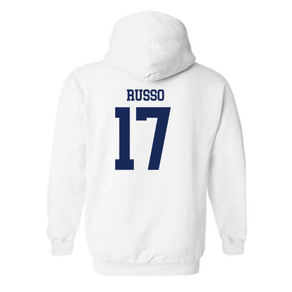 Marquette - NCAA Women's Soccer : Allessandra Russo - Generic Shersey Hooded Sweatshirt-1
