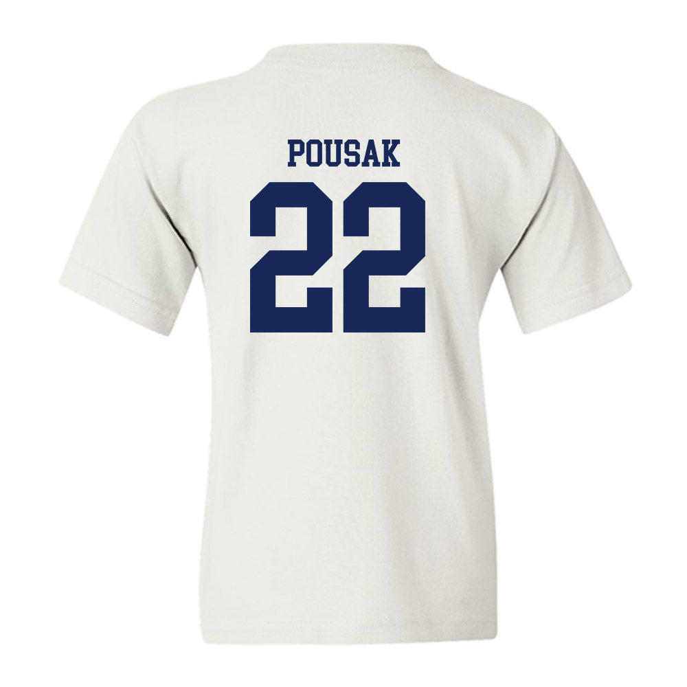 Marquette - NCAA Men's Lacrosse : Ben Pousak - Generic Shersey Youth T-Shirt-1
