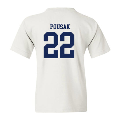 Marquette - NCAA Men's Lacrosse : Ben Pousak - Generic Shersey Youth T-Shirt-1