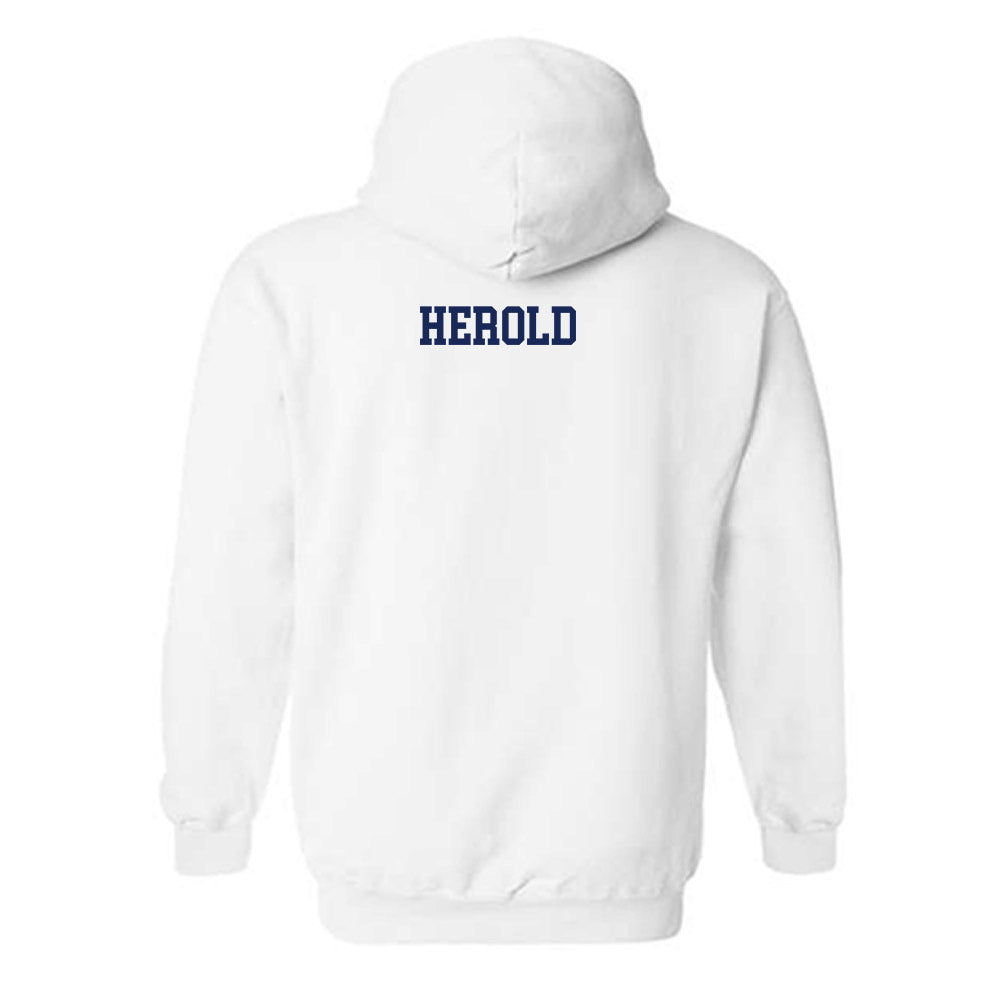 Marquette - NCAA Men's Lacrosse : Jack Herold - Generic Shersey Hooded Sweatshirt-1