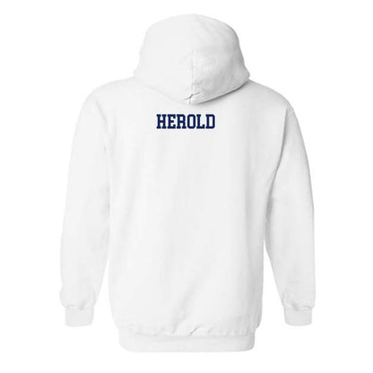 Marquette - NCAA Men's Lacrosse : Jack Herold - Generic Shersey Hooded Sweatshirt-1