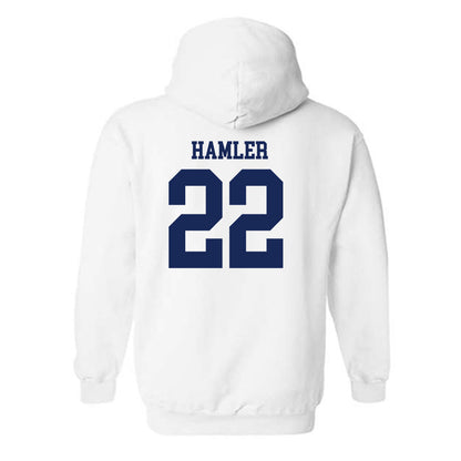 Marquette - NCAA Men's Soccer : Clayton Hamler - Generic Shersey Hooded Sweatshirt-1