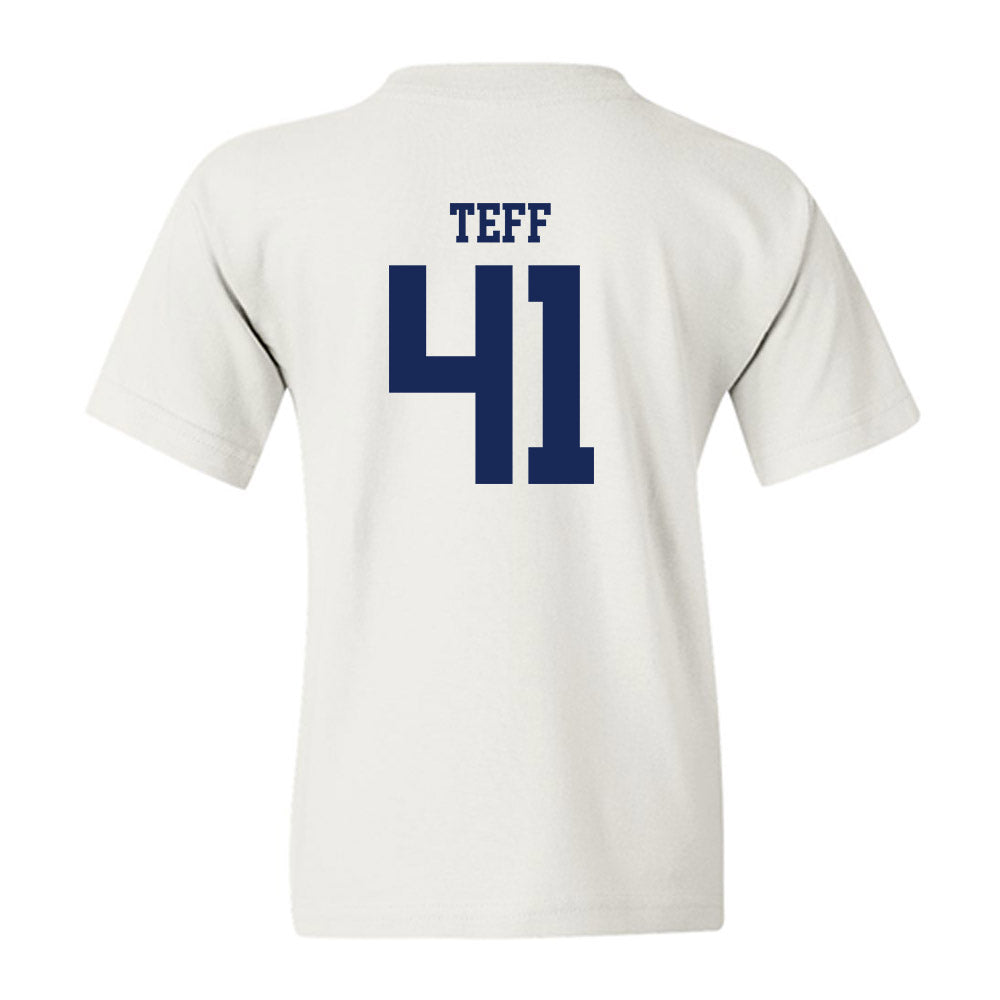 Marquette - NCAA Men's Lacrosse : Troy Teff - Generic Shersey Youth T-Shirt-1