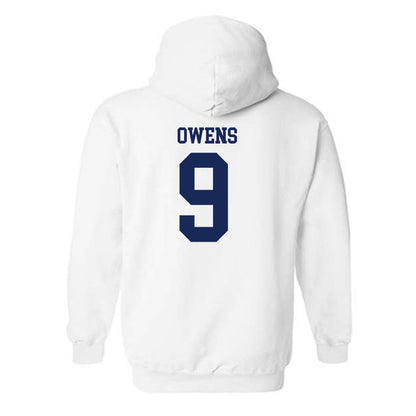Marquette - NCAA Men's Basketball : Damarius Owens - Generic Shersey Hooded Sweatshirt-1